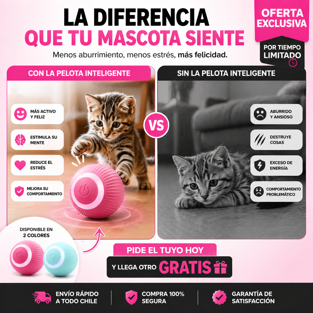 ZoomieCatch™ pelota anti estres║Lleva 1 + otra de REGALO🛍️