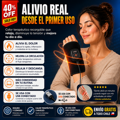 ArthriFlex™ Muñequera Térmica